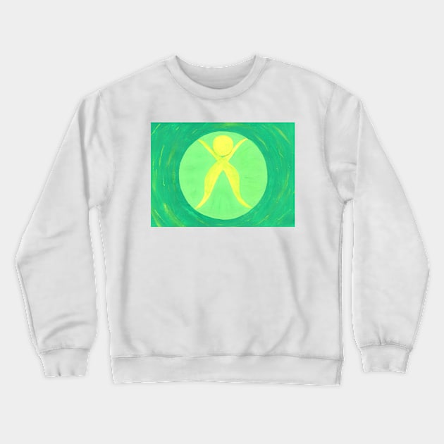 Letting go and freeing Crewneck Sweatshirt by Kunst und Kreatives